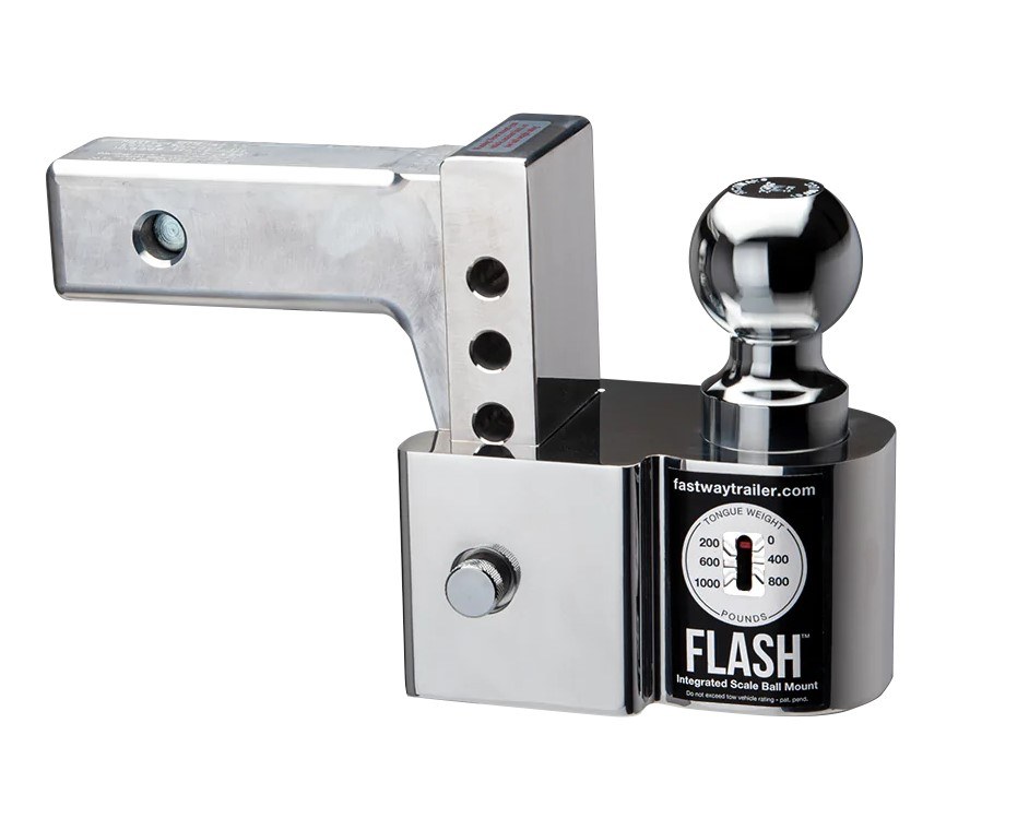 FLASH™ SCALE Ball Mount, Built-in Scale Hitch
